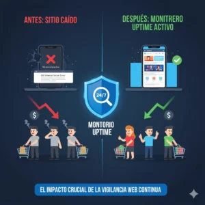 🚀 7 Estrategias CRUCIALES de Monitoreo Uptime 24/7 para Evitar Pérdidas 3 Monitoreo Uptime 24/7