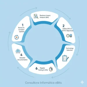 IMPLACABLE Estrategia de Recuperación ante Desastres Web: RTO y RPO Explicados 3 Recuperación ante Desastres Web